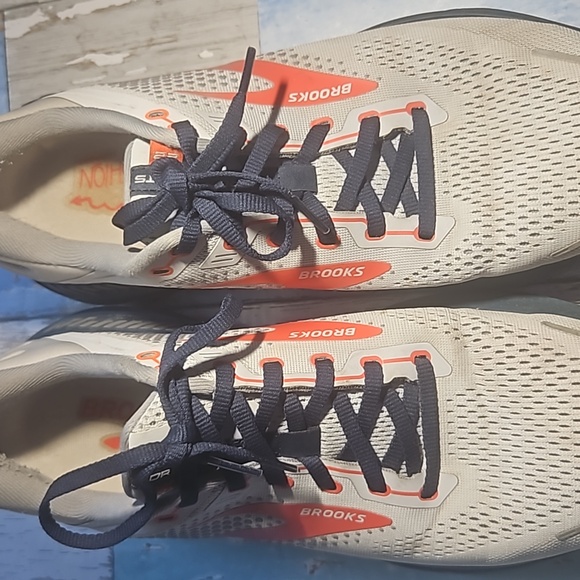 BROOKS ADRENALINE 22 GTS MENS RUNNING Size 10.5  #1103561D004 - Picture 2 of 11